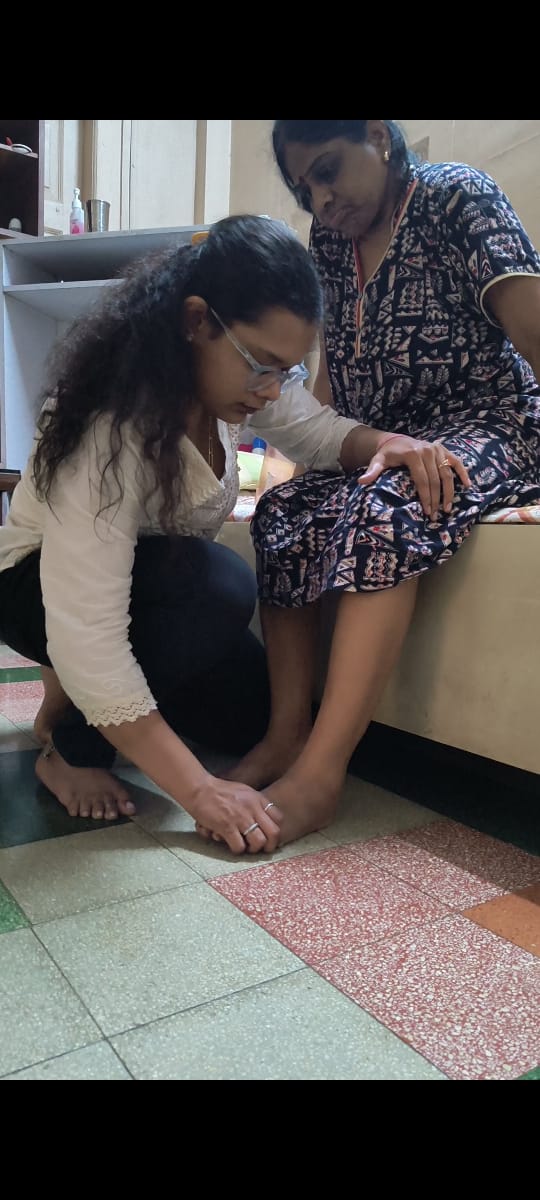 Ankle mobilisation therapy